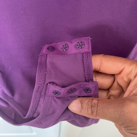 Purple cut out bodysuit - Picture 7 of 10